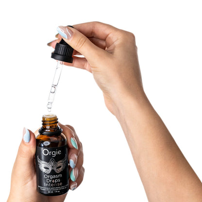 Orgasm Drops Intense, Kissable intimate gel for clitoris arousal