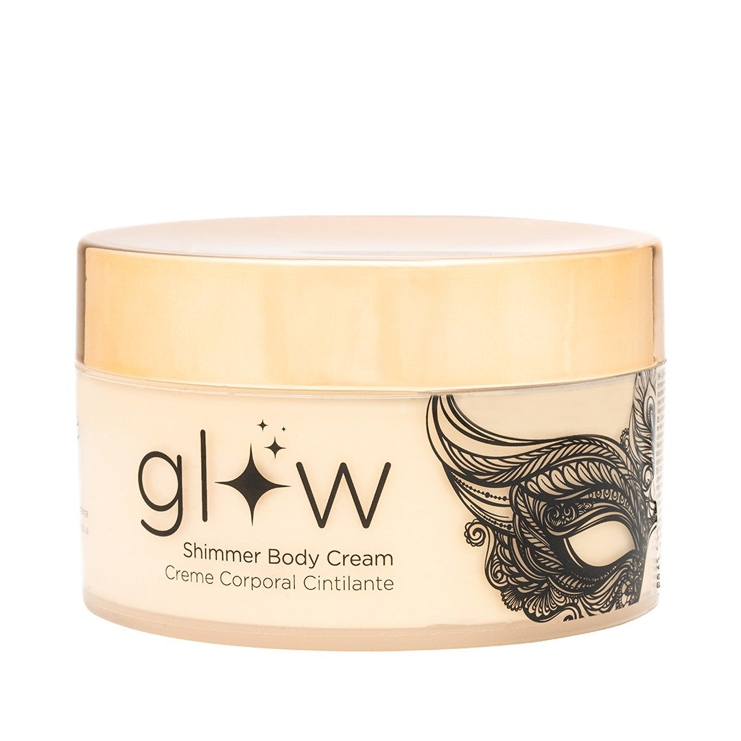 Lightweight shimmer body cream with a delicate and sensual fragrance