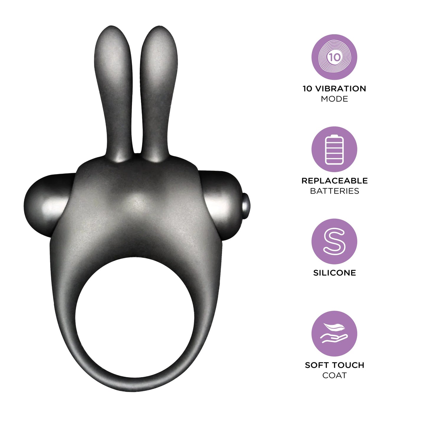 The Orgasmic Bunny brings the best of the classic Orgasm Drops Clitoral Arousal Gel and a rabbit-shaped vibrating ring with 1
