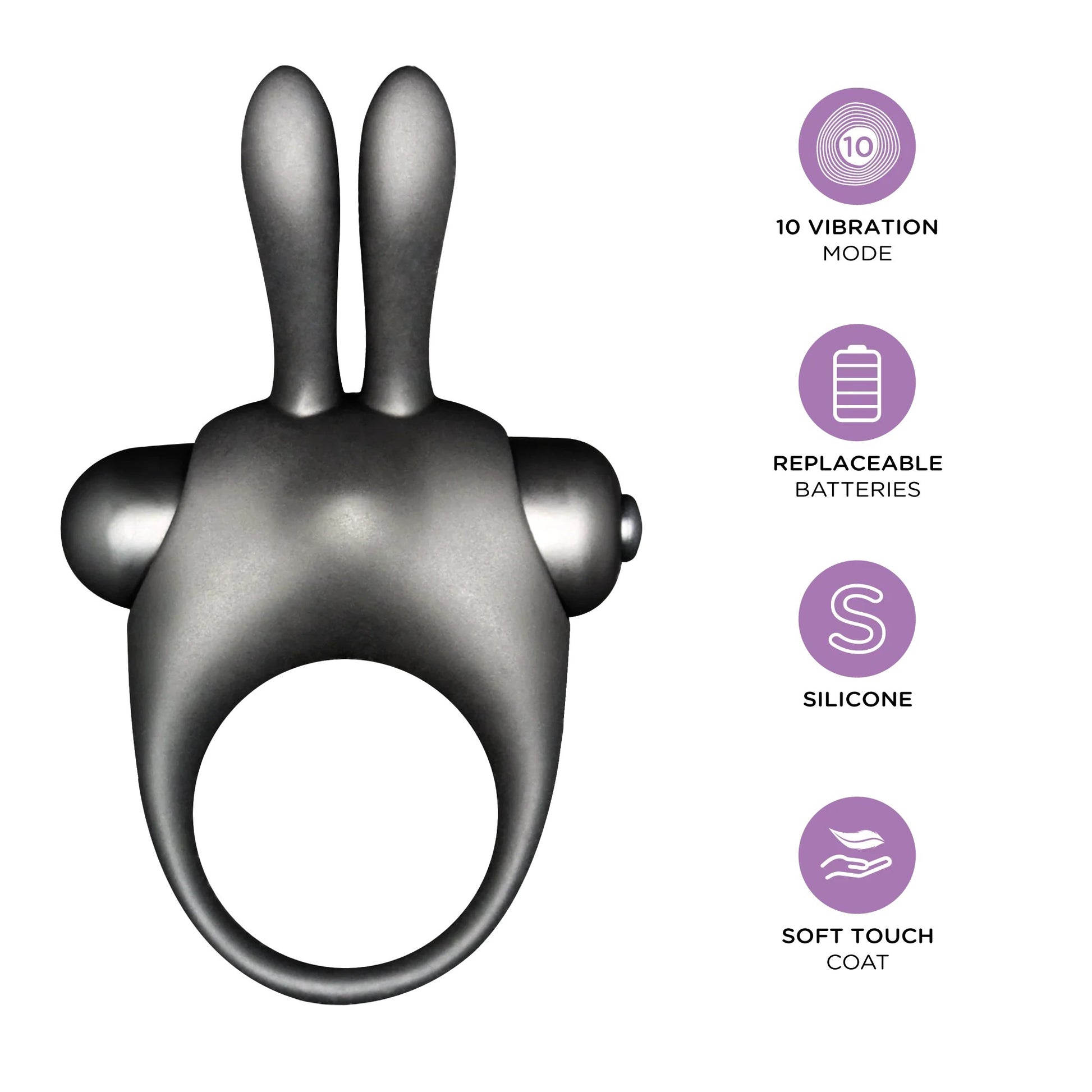 The Orgasmic Bunny brings the best of the classic Orgasm Drops Clitoral Arousal Gel and a rabbit-shaped vibrating ring with 1