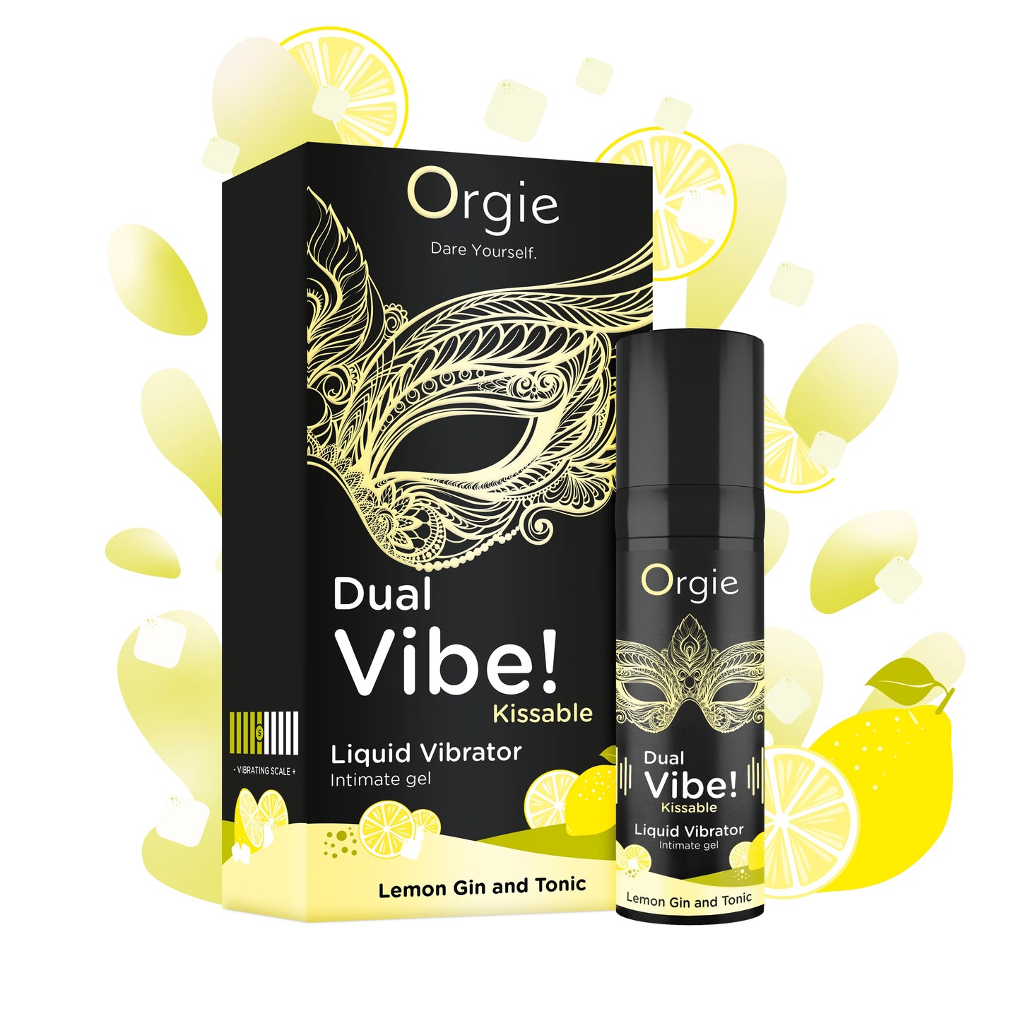 The Dual Vibe! Kissable Liquid Vibrator Gin and Tonic Lemon stands out for its effectiveness and genuine tantalizing flavour 