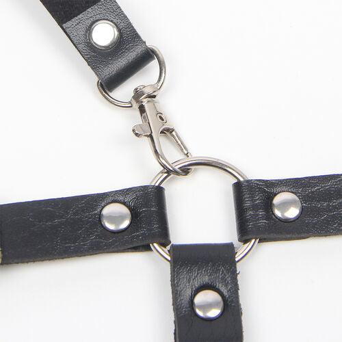 SUBBLIME - HARNESS WITH STRAPS AND CHAINDETAILS ONE SIZE