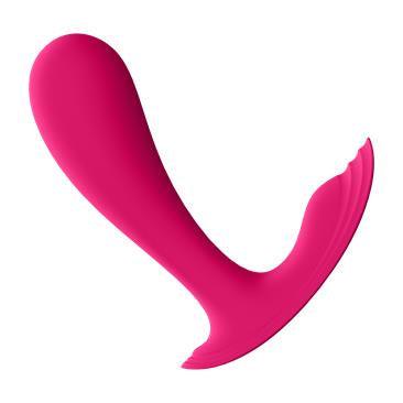 SATISFYER STIMULATOR TOP SECRET WITH APP PINK