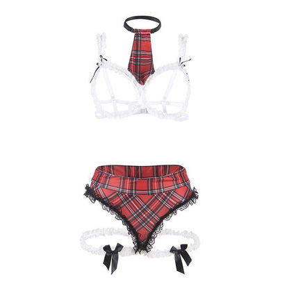 SUBBLIME - SEXY SCHOOLGIRL COSTUME WITH BRA S/M