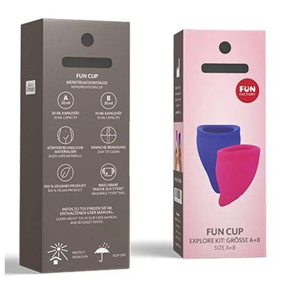 FUN FACTORY - FUN CUP EXPLORE PINK AND OVERSEAS KIT