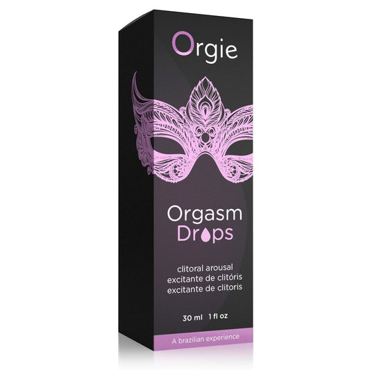 Orgasm Drops clitoral arousal intimate gel is an Orgie exclusive and groundbreaking formulation employing high-end raw materi