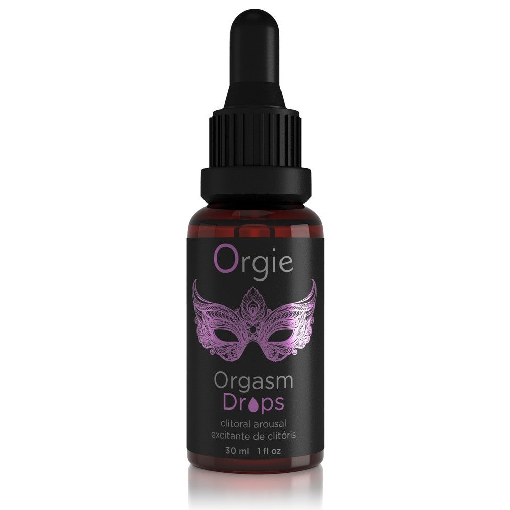 Orgasm Drops clitoral arousal intimate gel is an Orgie exclusive and groundbreaking formulation employing high-end raw materi