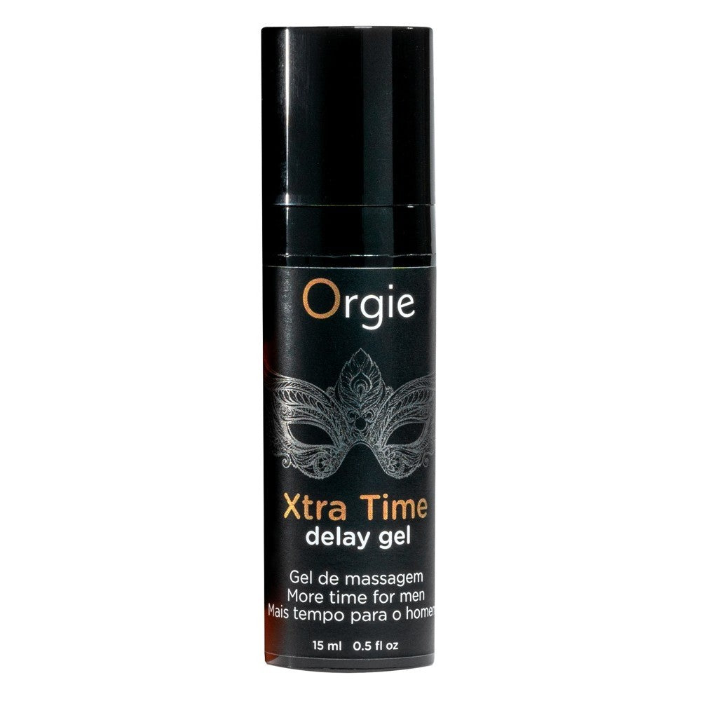 Xtra Time Delay Gel is an exclusive formula that desensitizes the penile glans, increasing the time of intercourse