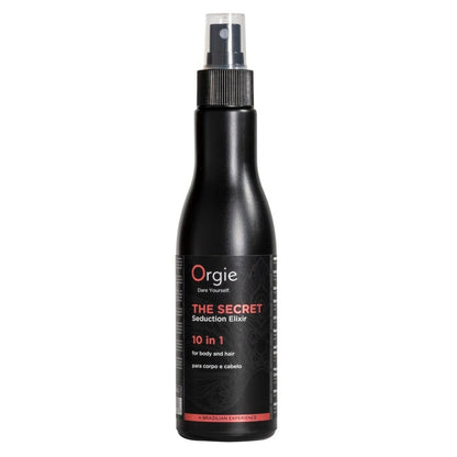 Secret Seduction Elixir 10 in 1 is a moisturising spray lotion enriched with Argan Oil, PantheNol and Coconut Oil that enhanc