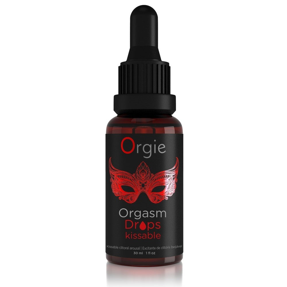 Orgasm Drops Kissable is an Orgie exclusive and groundbreaking formulation employing high-end raw materials