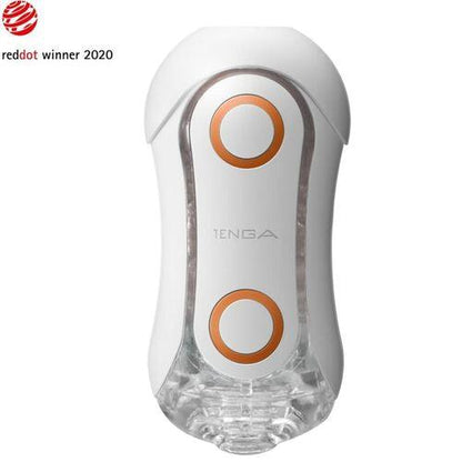 TENGA FLIP ORB STRONG MASTURBATOR WHITE AND ORANGE CRASH