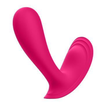 SATISFYER STIMULATOR TOP SECRET WITH APP PINK