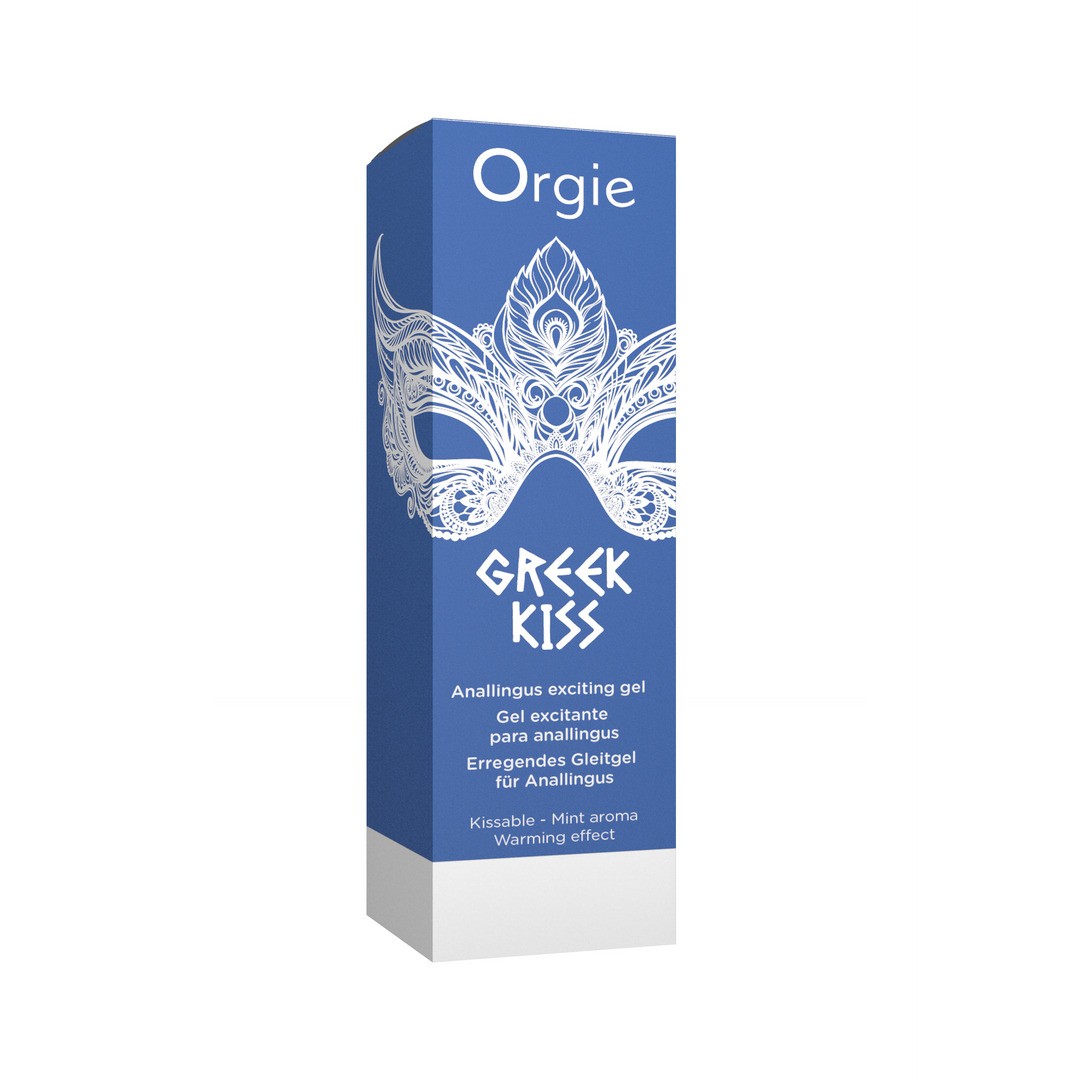 Greek Kiss is a kissable arousal gel  developed for anallingus practice