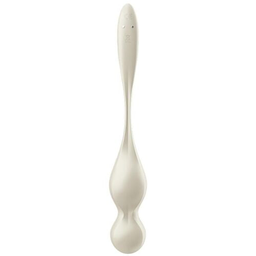 SATISFYER - LOVE BIRDS VIBRATING KEGEL BALLS WHITE