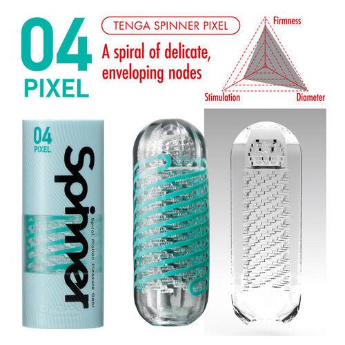 TENGA SPINNER MASTURBADOR PIXEL