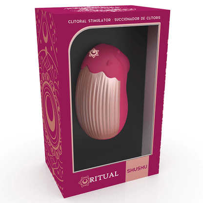 RITHUAL- SHUSHU 2.O NEW GENERATION CLITORAL SUCKER AQUA CERISE