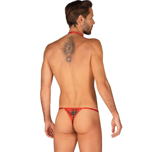 OBSESSIVE - MS MERRILO THONG &#38; BOW TIE ONE SIZE