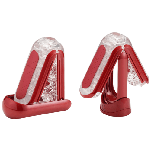 TENGA FLIP 0 (ZERO) RED AND FLIP WARMET SET