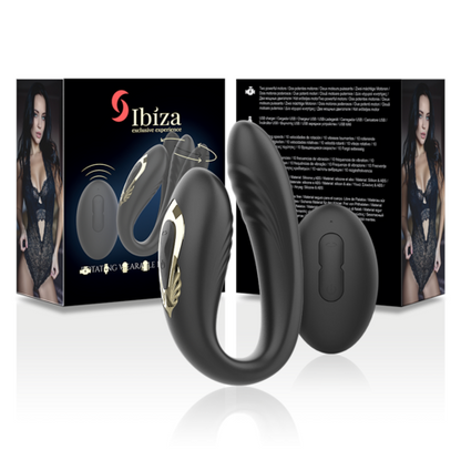 IBIZA - ROTATING DUAL VIBRATOR