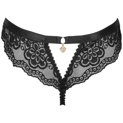 LIVCO CORSETTI FASHION - OKSURIN PANTY CROTCHLESS BLACK