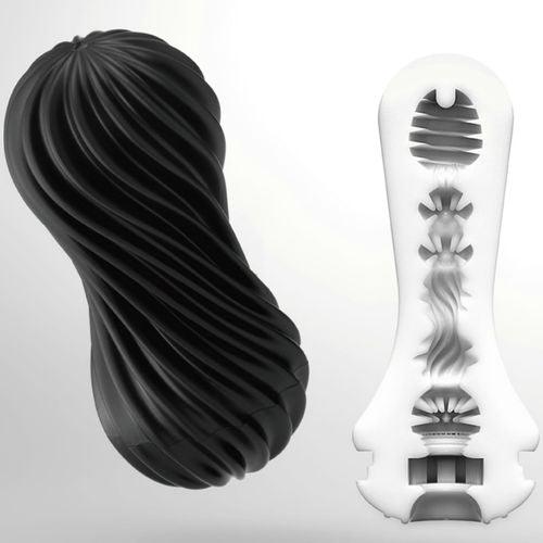 TENGA FLEX MALE MASTUBATOR BLACK