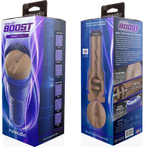 FLESHLIGHT BOOST - ANO MASTURBADOR BLAST FEMALE MD FLESH (RP)