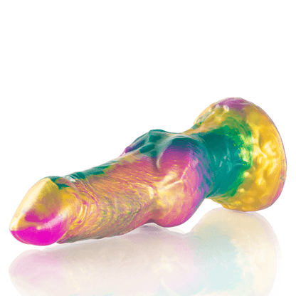 EPIC - IRIS DILDO WITH RAINBOW TESTICLES OF PLEASURE