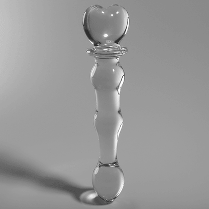 NEBULA SERIES BY IBIZA - MODEL 21 DILDO BOROSILICATE GLASS 20.5 X 3.5 CM CLEAR