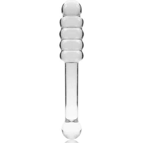 NEBULA SERIES BY IBIZA - MODEL 20 DILDO BOROSILICATE GLASS 20.5 X 3 CM CLEAR