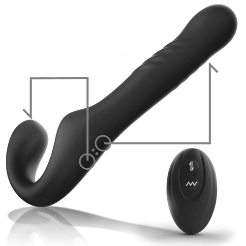 IBIZA™ - REMOTE CONTROL STRAPLESS VIBRATOR