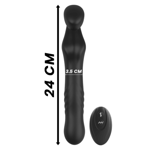 IBIZA™ - REMOTE CONTROL STRAPLESS VIBRATOR