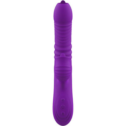ARMONY - VIBRADOR DE COELHO TOTALMENTE G SPOT COM EFEITO DE CALOR VIOLETA DE LÍNGUA ESTIMULANTE - Infernum Store