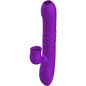 ARMONY - VIBRADOR DE COELHO TOTALMENTE G SPOT COM EFEITO DE CALOR VIOLETA DE LÍNGUA ESTIMULANTE - Infernum Store