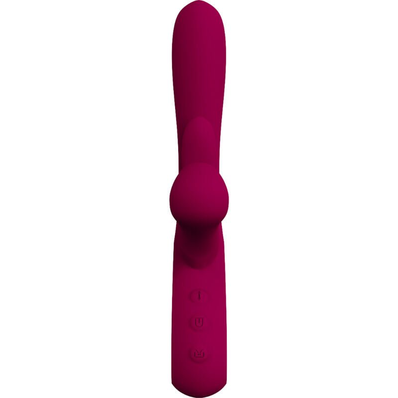 ARMONY - VIBRADOR DE IMPACTO SWING E ESTIMULADOR DUPLO MODELO 1 BORDEAUX - Infernum Store