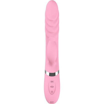 ARMONY - VIBRADOR E THRUSTING COM LÍNGUA DE EFEITO DE CALOR ROSA - Infernum Store
