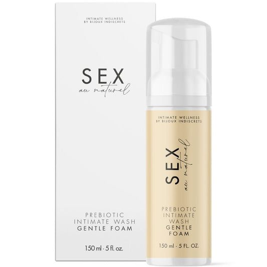 BIJOUX INDISCRETS - SEX AU NATUREL PREBIOTIC INTIMATE GEL WITH FOAM 150 ML - Infernum Store