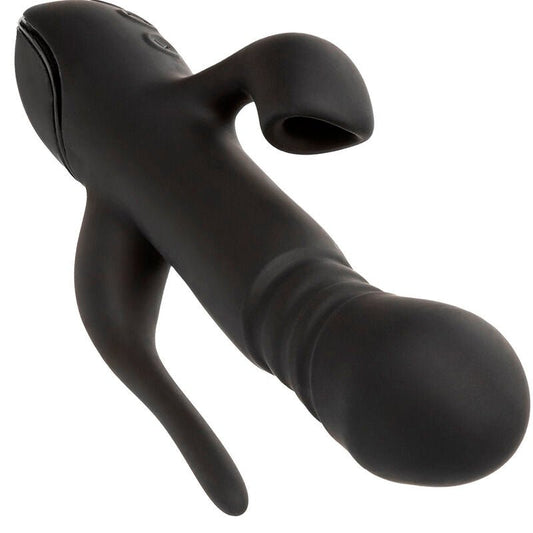 CALEXOTICS - VIBRADOR TRIPLO EUPHORIA PRETO - Infernum Store