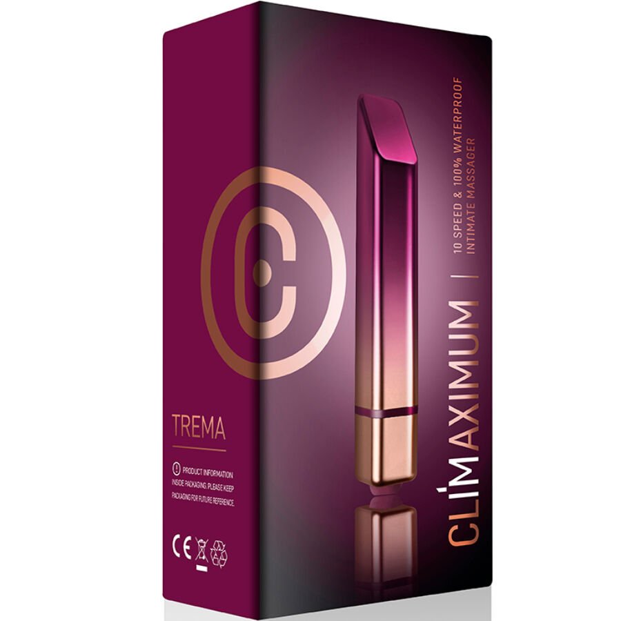 CLIMAXIMUM - VIBRADOR DE BATOM TREMA - Infernum Store