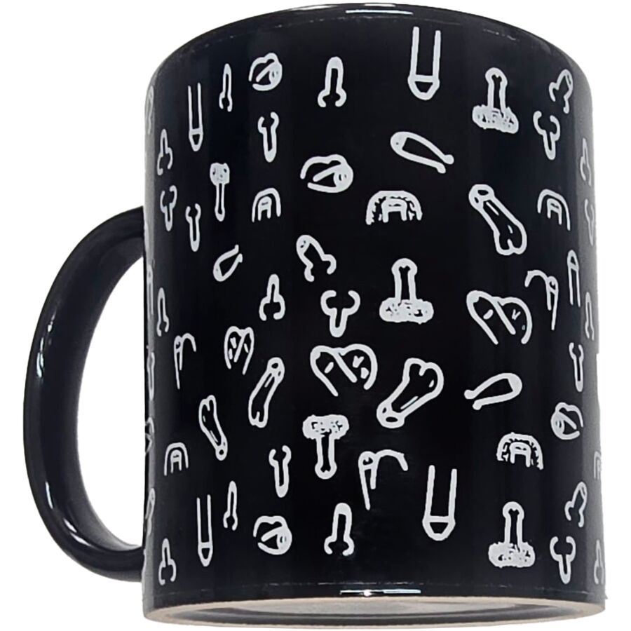 DIABLO PICANTE - PENIS MUG BLACK 370 ML - Infernum Store