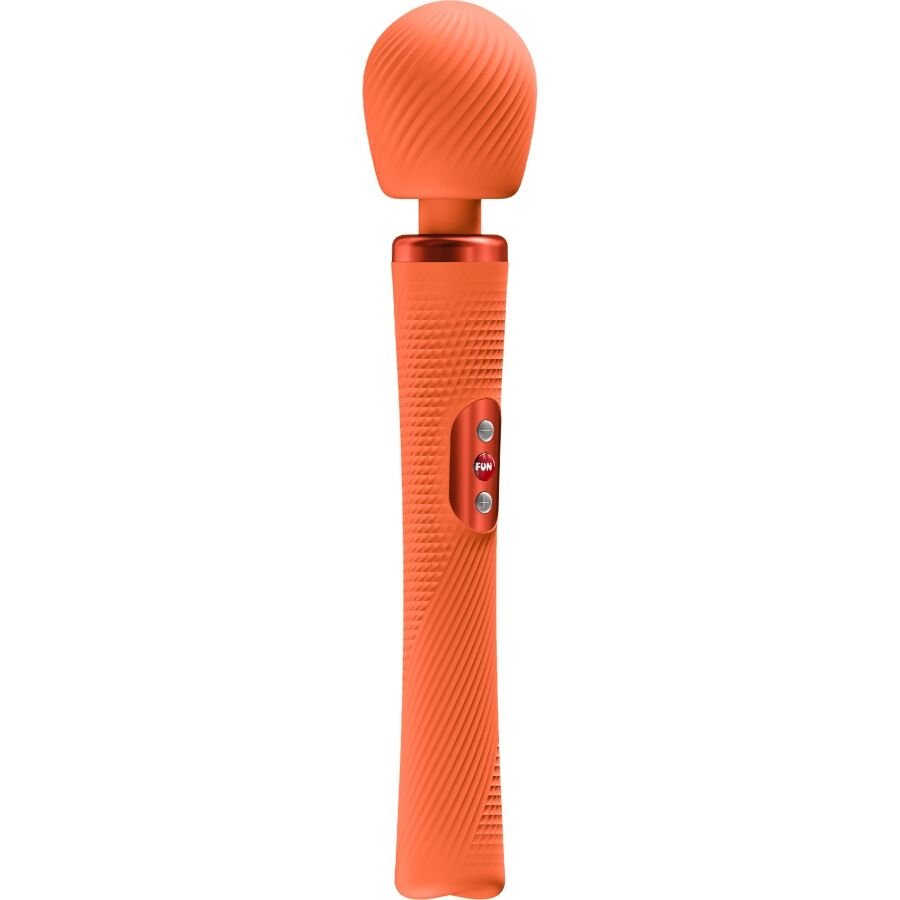 FUN FACTORY - VIBRADOR VIM WAND LARANJA - Infernum Store