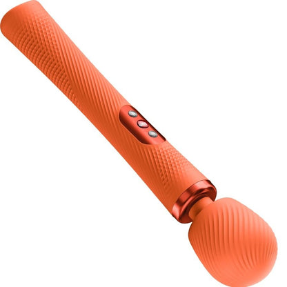 FUN FACTORY - VIBRADOR VIM WAND LARANJA - Infernum Store