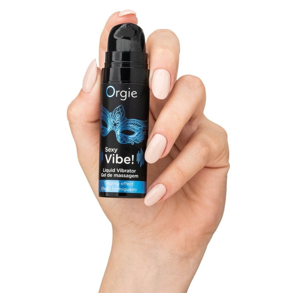 GEL COM VIBRAÇÃO LIQUID VIBRATOR 15ML ORGIE - Infernum Store