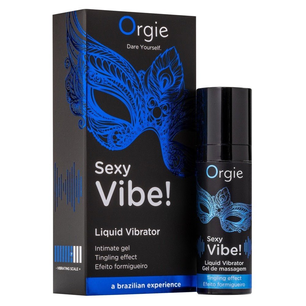 GEL COM VIBRAÇÃO LIQUID VIBRATOR 15ML ORGIE - Infernum Store