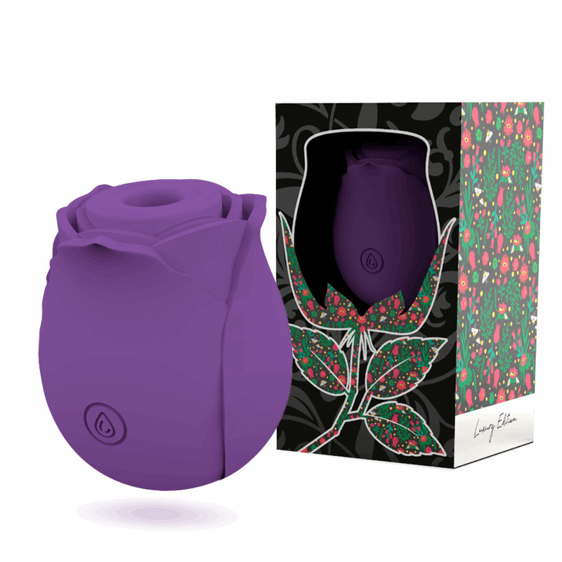 MIA - EDIÇÃO LIMITADA DO ESTIMULADOR DE ONDAS DE AR ROSE - ROXO - Infernum Store