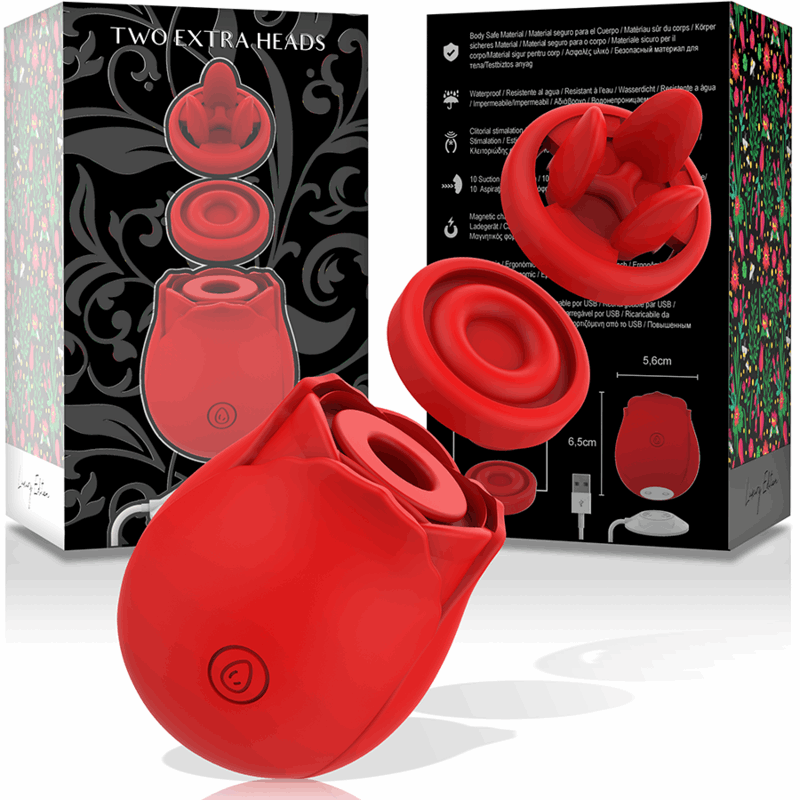 MIA - TWO HEADS CLITORAL STIMULATOR LUXURY EDITION - Infernum Store