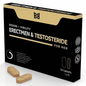 BLACK BULL - ERECTMEN & PODER DE TESTOSTERIDA E TESTOSTERONA PARA HOMENS 10 CÁPSULAS - Infernum Store