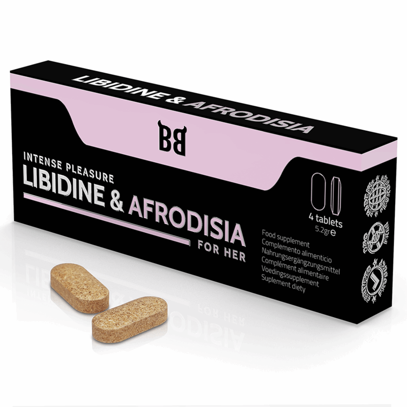 BLACK BULL - LIBIDINA E AFRODISIA PRAZER INTENSO PARA SEUS 4 COMPRIMIDOS - Infernum Store