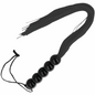 DARKNESS - CHICOTE DE BONDAGE PRETO FINO - Infernum Store