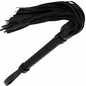 DARKNESS - CHICOTE BONDAGE PRETO 42CM COURO - Infernum Store