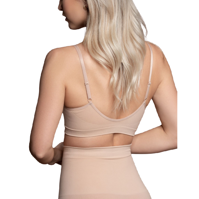 BYE-BRA - MEDIUM CONTROL SUTI SEM PONTOS PRETO TAMANHO XL